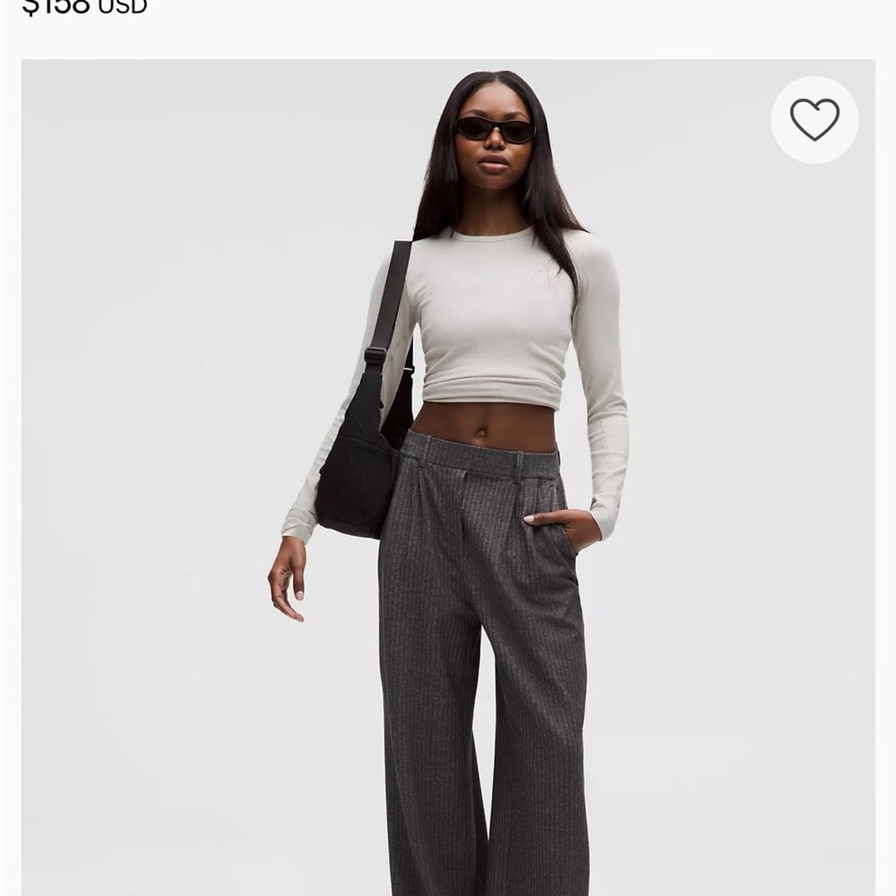 Lululemon wide leg pants